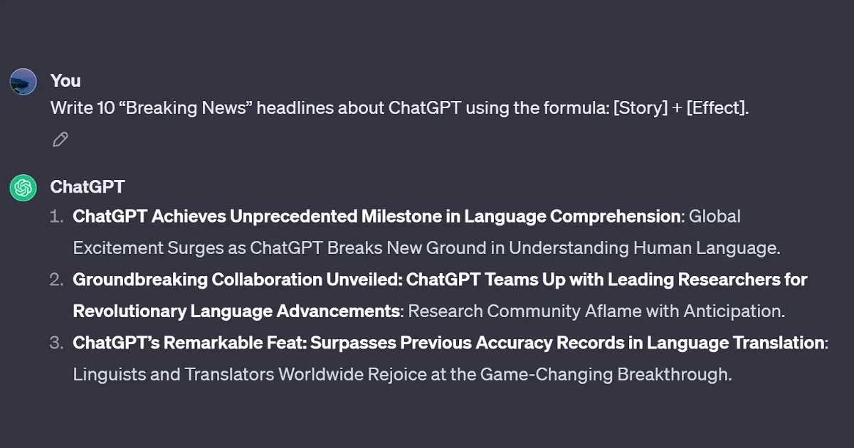 Breaking News Headline